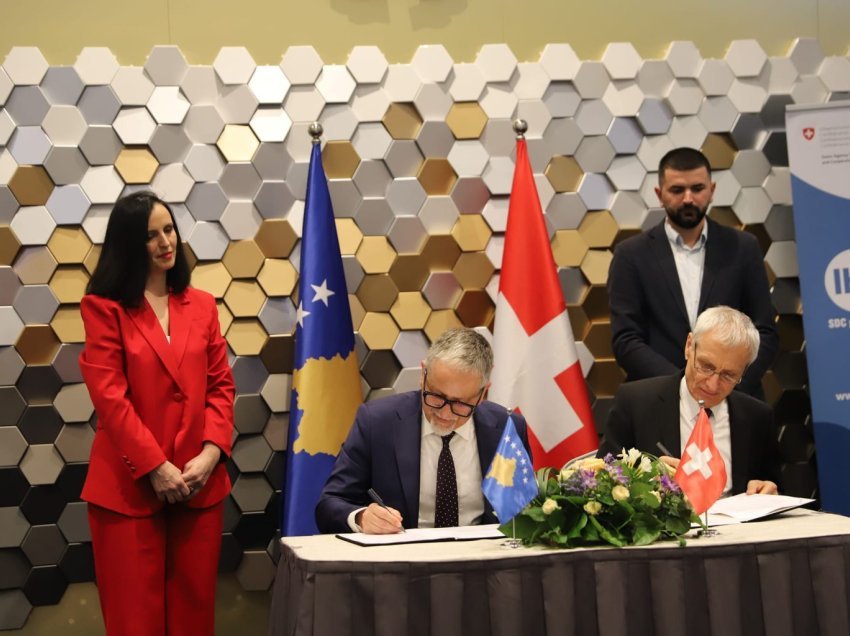 Vitia e ambasadori zviceran nënshkruajnë projektin 5.5 milionë euro