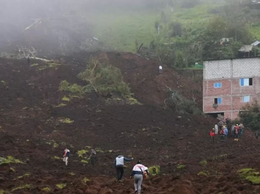 Rrëshqitje dheu në Ekuador, mbi 16 persona humbin jetën