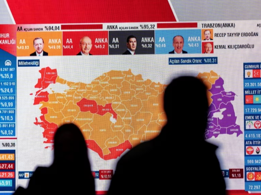 Erdogan i bindur për fitore, por pranon mundësinë e balotazhit