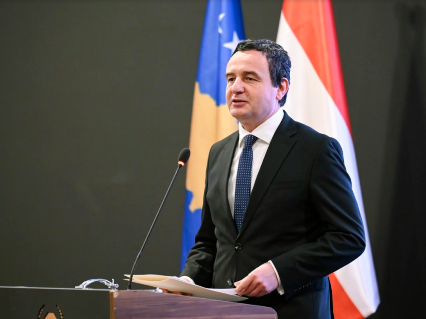 Kurti: Austria është një partner i palëkundur i Kosovës