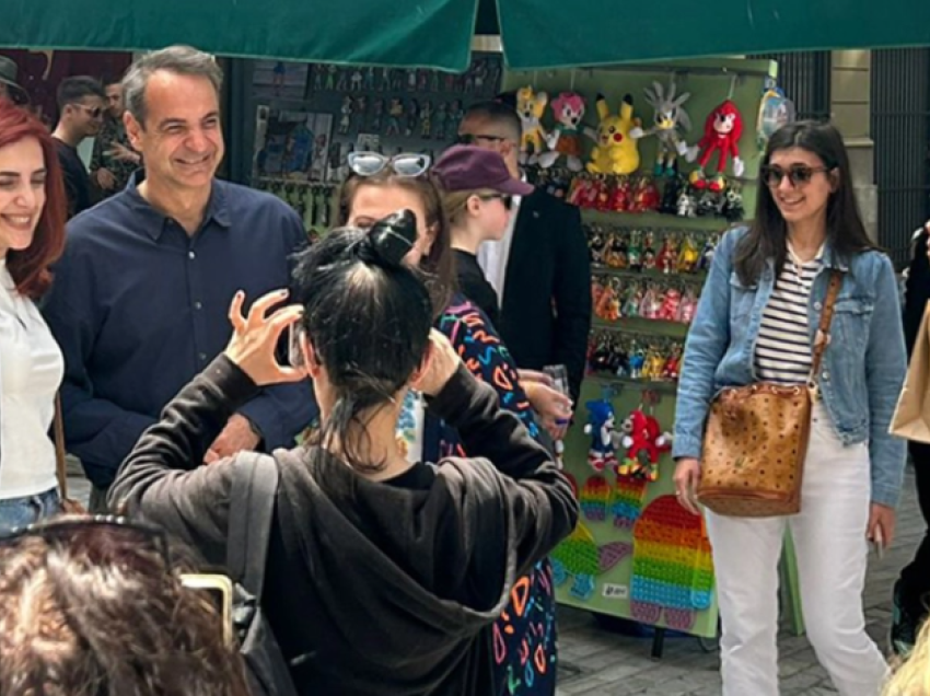 Mitsotakis takon qytetarët 24 orë para zgjedhjeve: Janë më të ngrohtë ndaj meje në krahasim me 2019