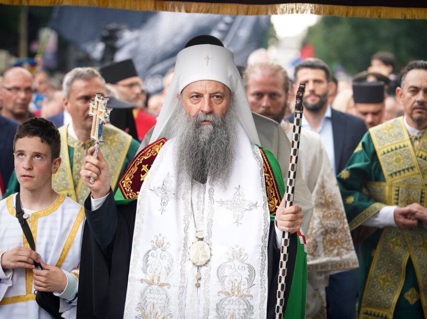 Patriarku Porfirije përzihet në politikë: Kosova është zemra jonë, duhet ta ruajmë si pjesë të Serbisë