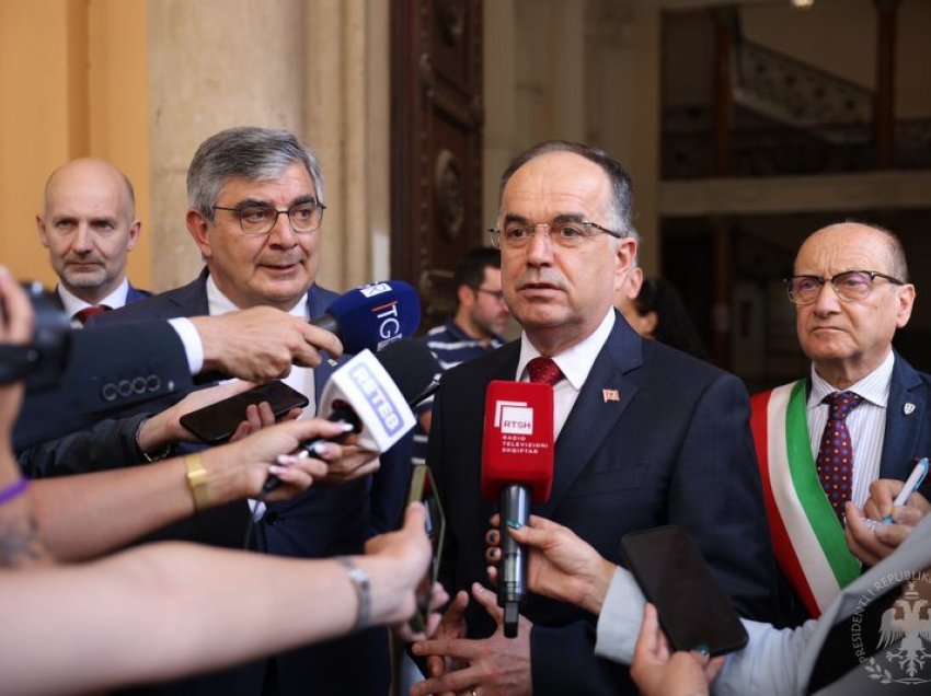 Media italiane i bën jehonë vizitës zyrtare të Presidentit Begaj në Itali