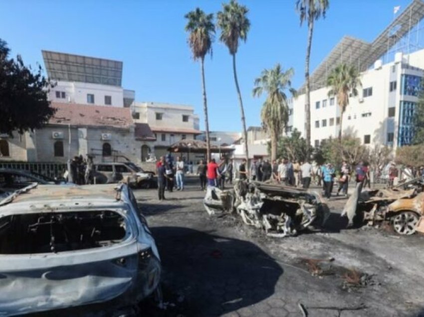 Shpërthimi me 50 të vdekur në spitalin e Gazës, reagon OBSH: Të tronditur! Pacientët dhe punonjësit shëndetësorë duhet të mbrohen
