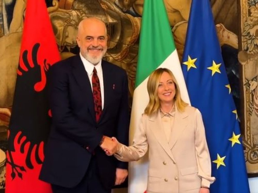 Rama vizitë zyrtare në Itali, pritet nga kryeministrja Giorgia Meloni