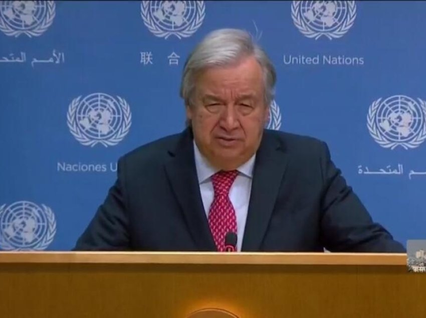Guterres thotë se OKB-ja është përfshirë në bisedimet për pengjet