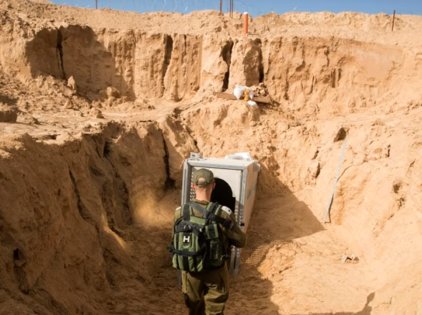 Izraeli thotë se ka shkatërruar mbi 100 tunele të Hamasit në Gazë