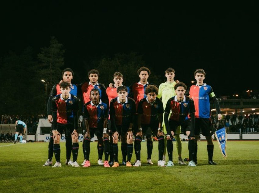 Baseli U19 i Erdin Ismailit shkëlqen ndaj Dinamo Zagrebit