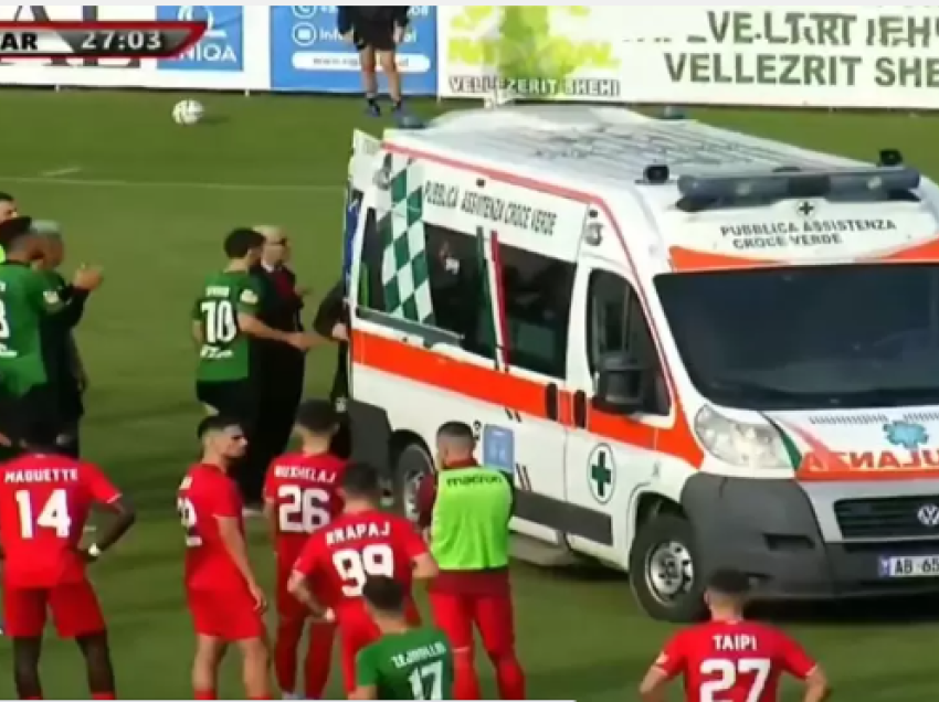 Ky është momenti tronditës kur futbollisti i skuadrës shqiptare pëson sulm në zemër në fushë 