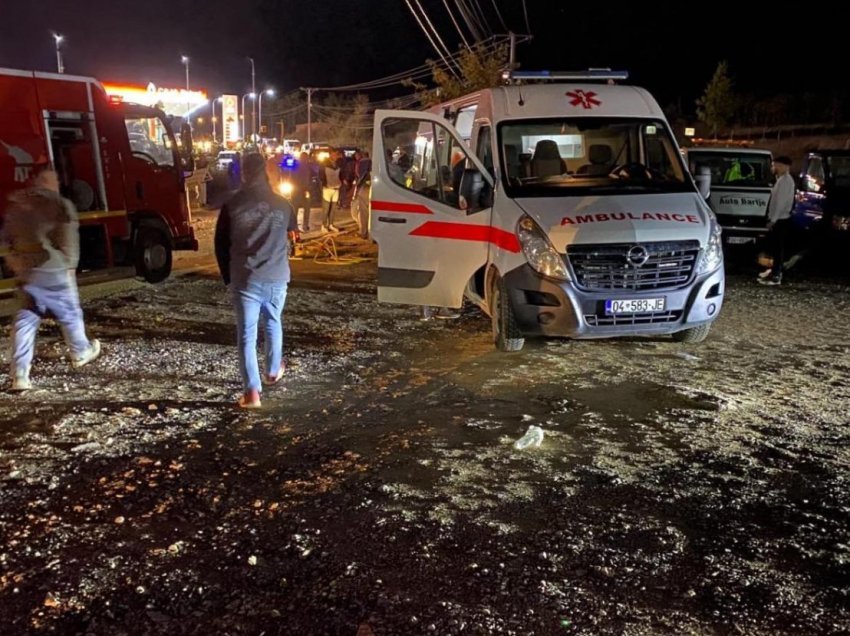 Aksident i rëndë në Dragobil të Malishevës, pesë persona të lënduar