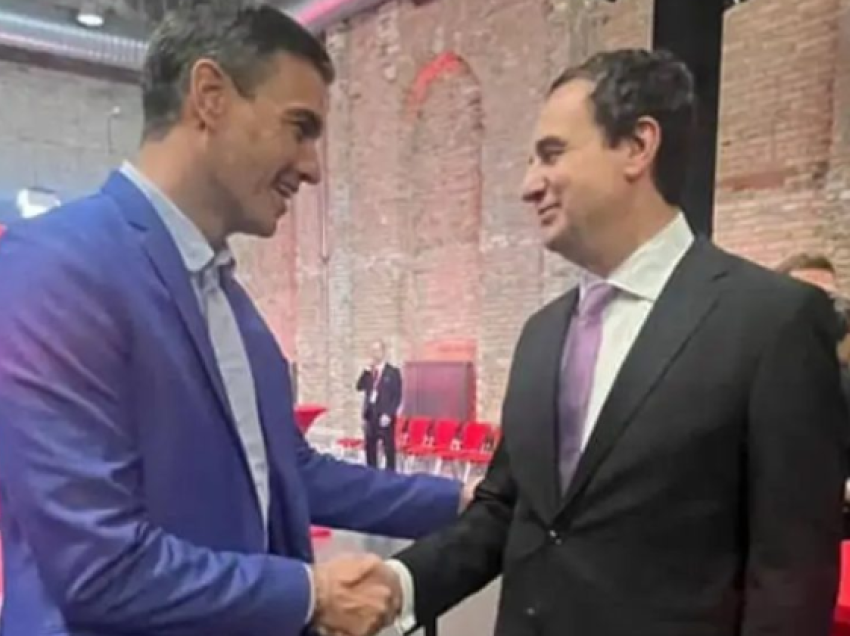 Kurti e uron Sanchez pasi u rizgjodh kryeministër i Spanjës