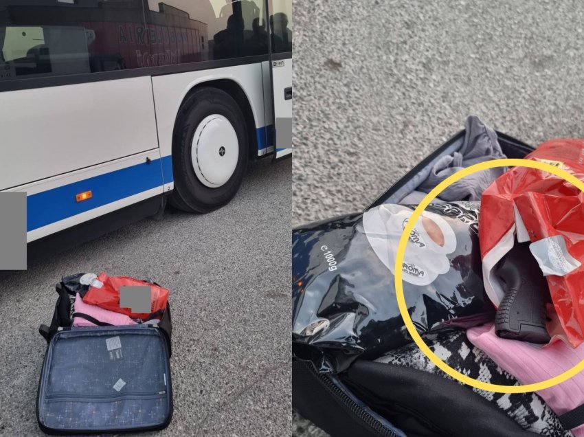 Pronari i agjencisë turistike gjeti një armë në çantën që e dikush e porositi ta çonte në Gjermani, pas kontrollit Policia i gjen 8 të tjera