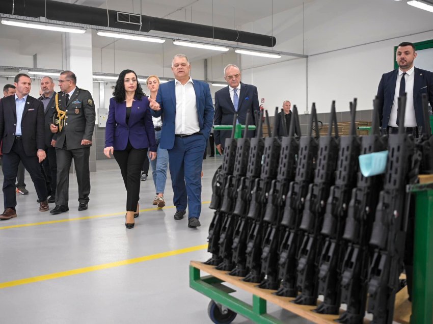 A pritet blerje e armëve nga Kroacia, pas vizitës së Osmanit në fabrikën e armëve