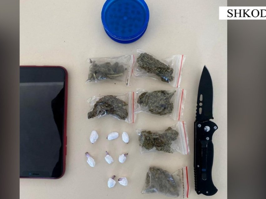 Shisnin doza kokaine e kanabisi në shkollë, arrestohen 2 të miturit në Shkodër