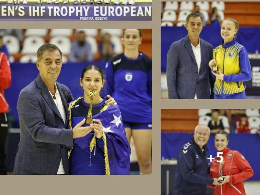 Sara Gjergjaj, lojtarja më e mirë e IHF Trophy për të reja