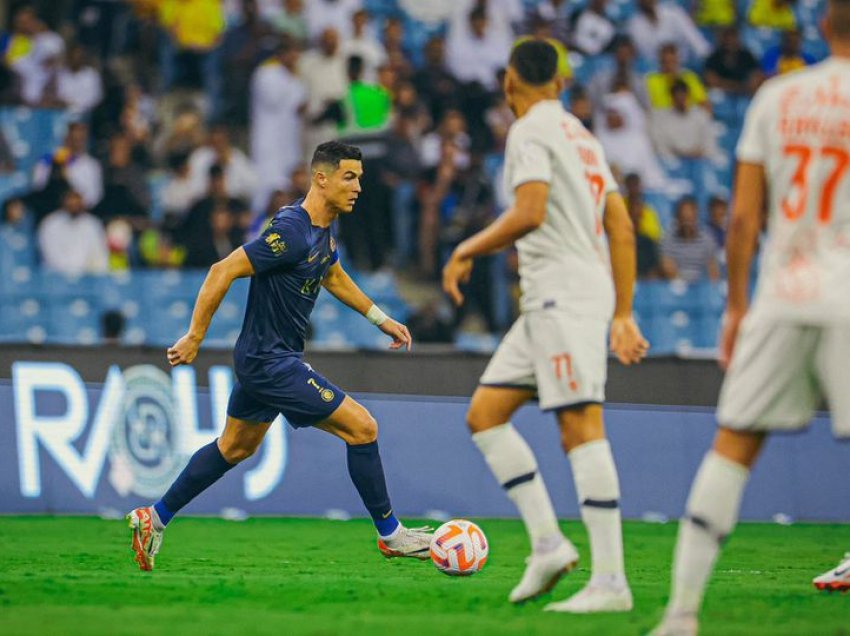 Ronaldo jep asist, Al Nassr në vendin e dytë