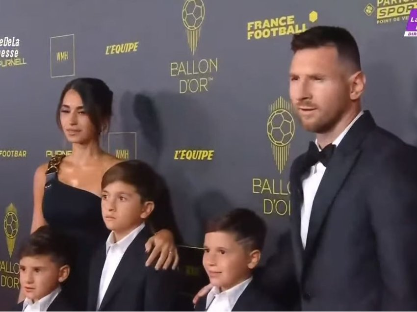 Messi, shkëlqen në ceremoninë e Topit të Artë