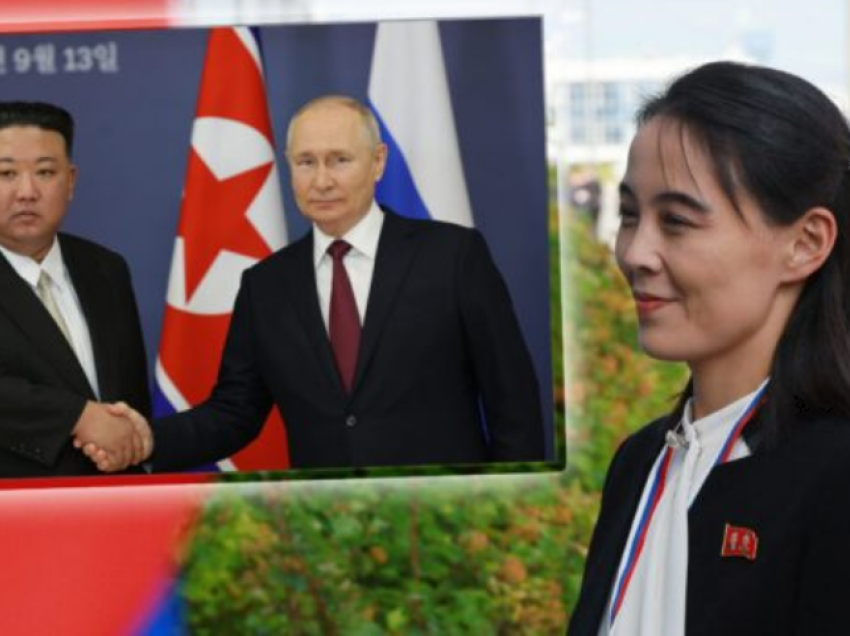Kim e rrezikshme dhe misterioze, motra e diktatorit u shfaq në shoqërinë e Kim dhe Putin