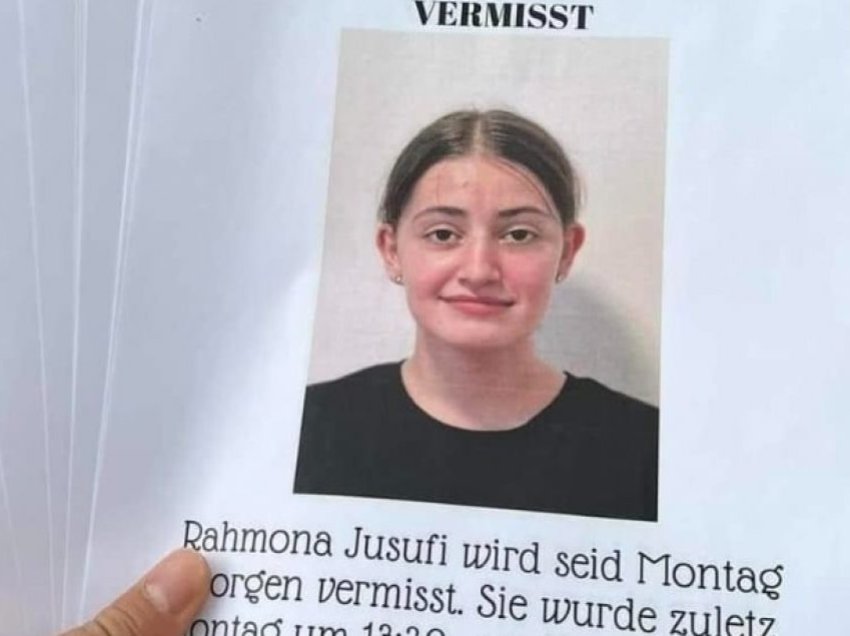 Policia gjermane kërkon ndihmë për gjetjen e shqiptares 15-vjeçare, rezulton e zhdukur nga 11 shtatori