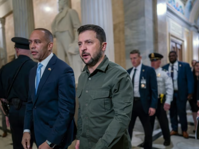 Zelenskiy takime në Kapitol mes kundërshtive në rritje të republikanëve për më shumë ndihmë për Ukrainën