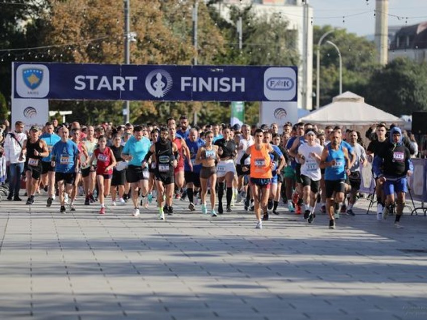 Gati për garën e madhe ndërkombëtare, Maratona e Prishtinës 