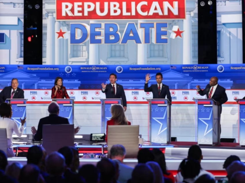 Shtatë kandidatë republikanë për president debatojnë për herë të dytë