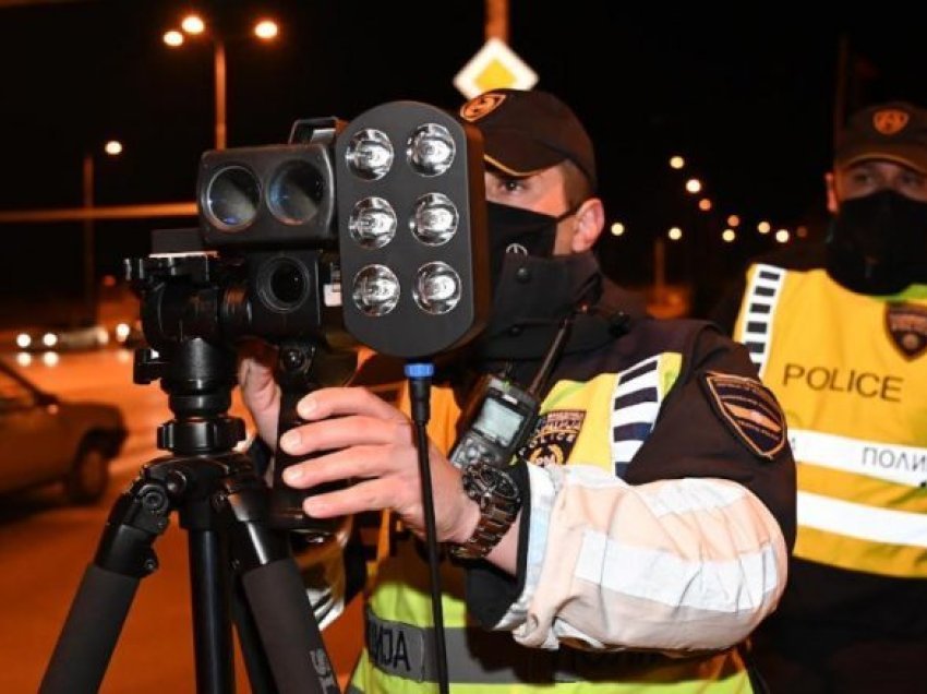 Gjobiten 188 shoferë për tejkalim të shpejtësisë në Tetovë