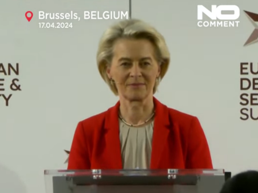 Incident në konferencën e Ursula von de Leyen në Bruksel, akuzohet për mbështetje të Izraelit