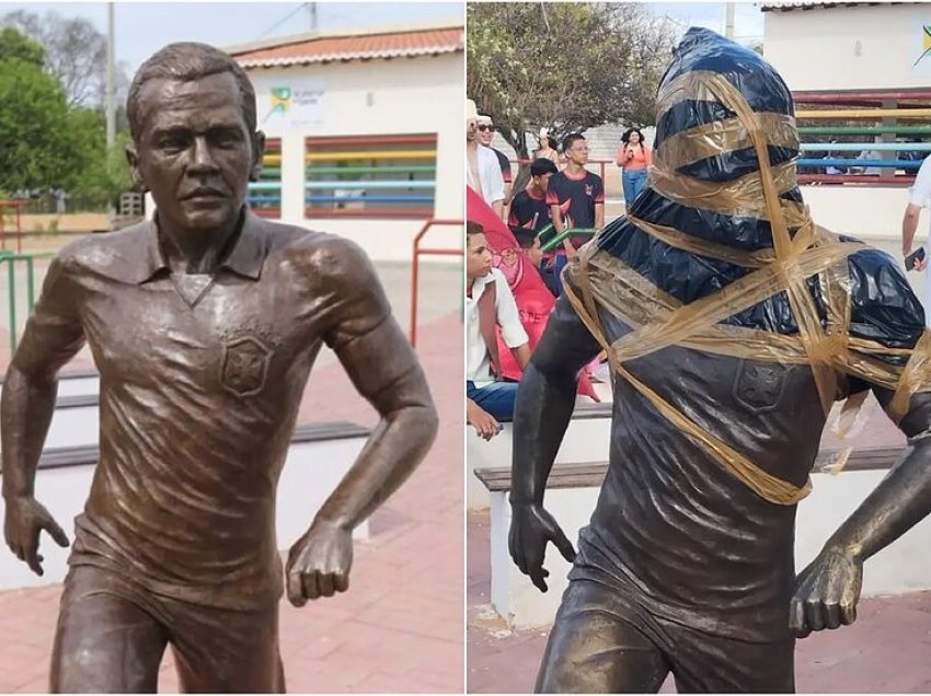 Bahia heq statujën e ish lojtarit të njohur