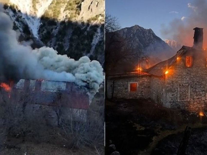 Shkrumbohet nga flakët banesa në Shkodër, nuk ka të lënduar
