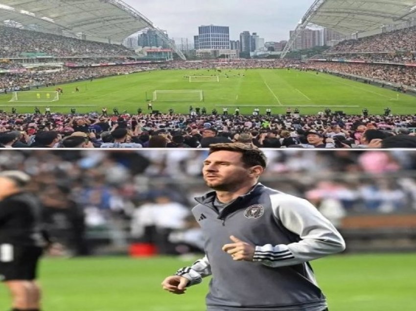 ​Skena fantastike në Hong Kong, 40 mijë njerëz në stërvitjen e Messi dhe ekipit