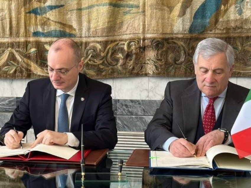 Arrihet marrëveshja e pensioneve Itali – Shqipëri/ Tajani dhe Hasani hedhin firmat, përfitojnë 500 mijë shqiptarë