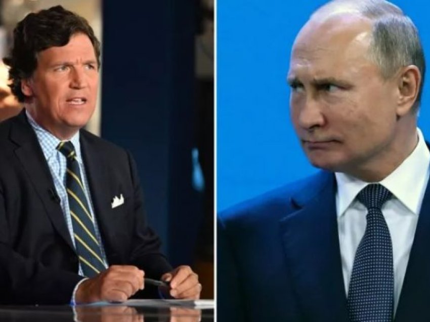 Newsweek: BE mund të vendosë sanksione ndaj gazetarit amerikan Tucker Carlson për intervistën e tij me Putinin