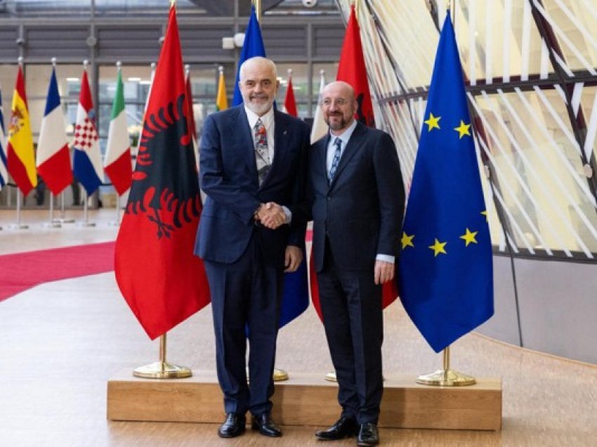 ​Rama takohet me Presidentin e Këshillit të Evropës, Charles Michel