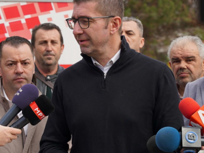 Mickoski: Iniciativa e Ahmetit për president është tentim për defokusim