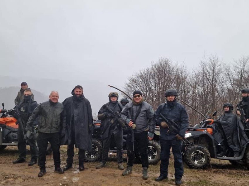 Me motor policorë, Sveçla, Krasniqi e Hoxha bëjnë një gjiro rreth kufirit në Bërnjak