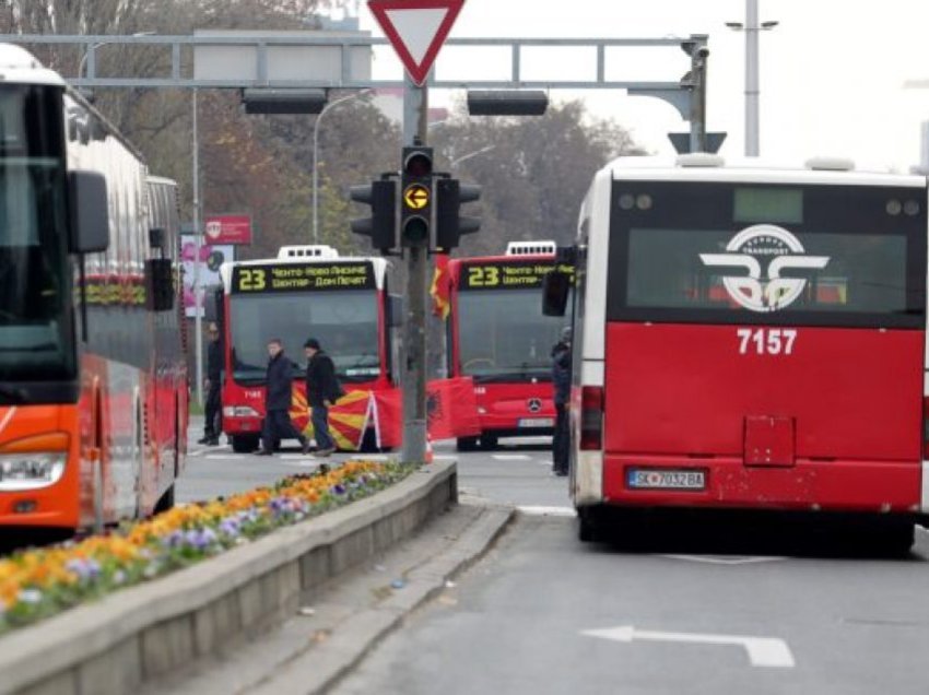 Transporti publik në qytetin e Shkupit do të realizohet me orarin e të dielës