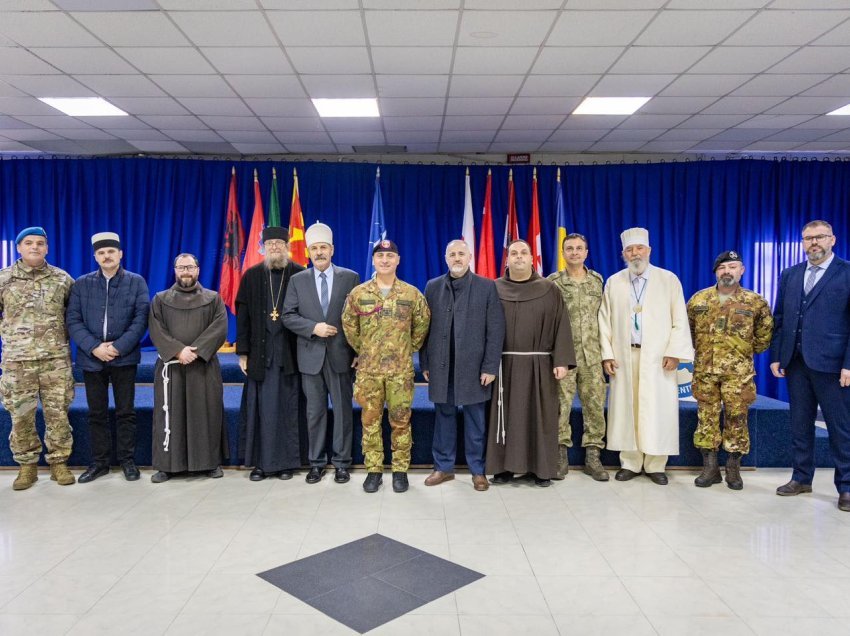 KFOR-i mbledhë të gjithë përfaqësuesit e komuniteteve fetare në Kosovë