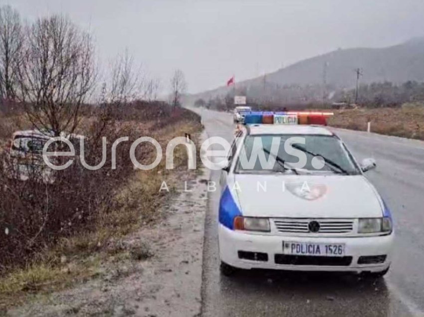 Taksia del nga rruga, dy të plagosur në aksin rrugor Korçë-Bilisht