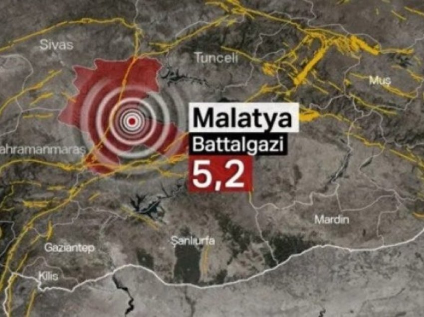 Tërmet i fuqishëm në Turqi – nuk raportohet për viktima apo dëme ekonomike