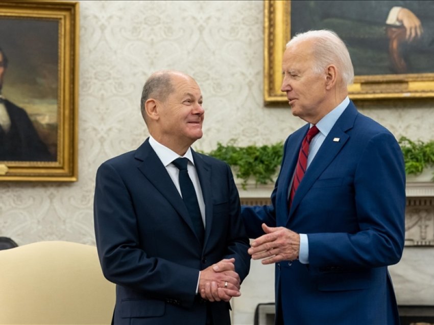 Kancelari Scholz takim me Biden për çështjen e Ukrainës