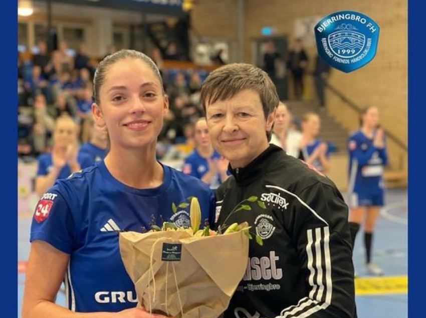Arlinda Hajdari shpallet lojtare e ndeshjes në Superligën daneze