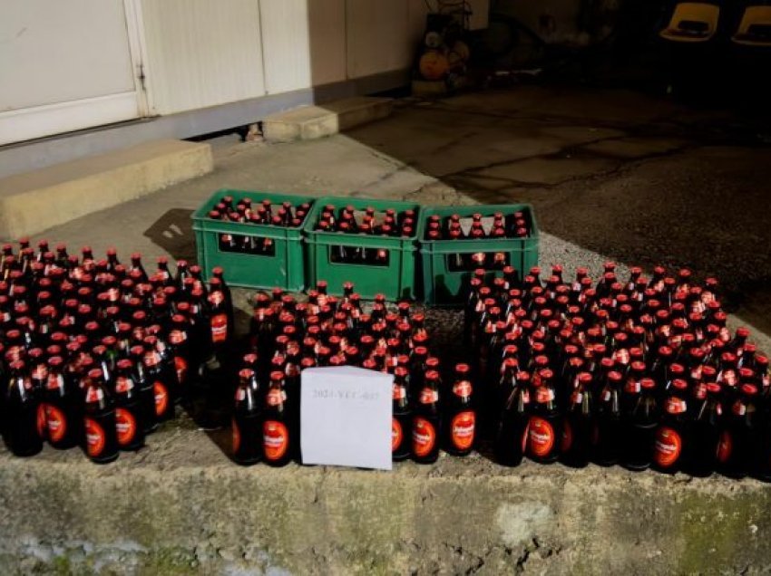 Gjilan, Policia konfiskon rreth 900 shishe birra kontrabandë nga Serbia