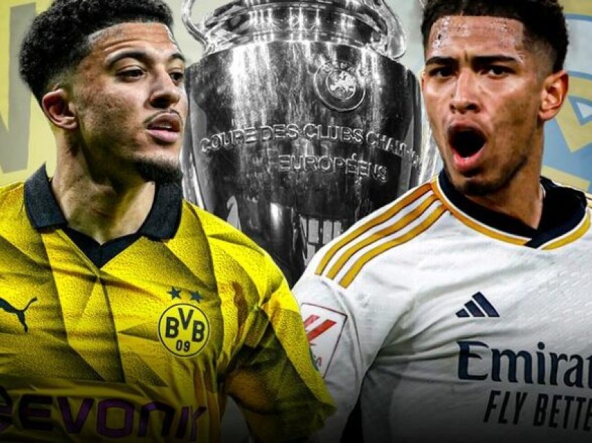 Borussia Dortmund - Real Madrid, dita e finales së madhe të Ligës së Kampionëve
