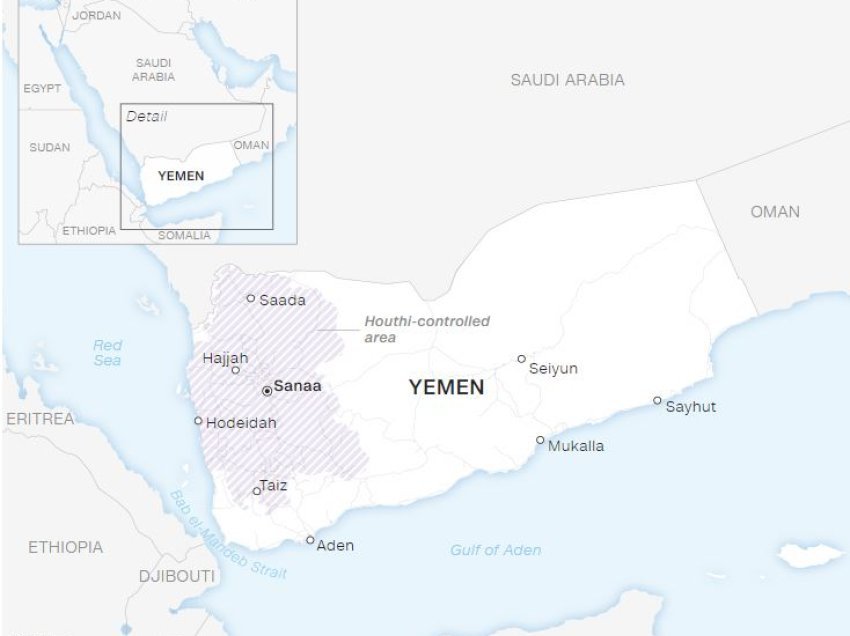 Ushtria amerikane thotë se ka rrëzuar raketat dhe dronët Houthi