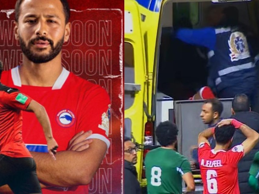 Momente paniku, lojtari i kombëtares së Egjiptit pëson kolaps kardiak
