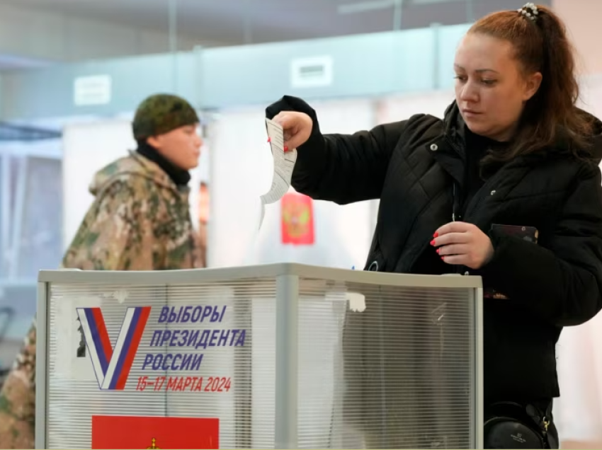 Rusët e vazhdojnë votimin në zgjedhjet presidenciale