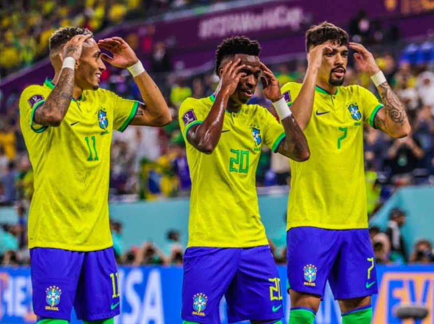  Brazili me pesë debutues kundër Anglisë!