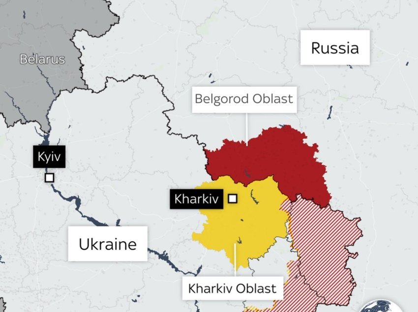 16 objektiva ajrore ' u shkatërruan' në Belgorod të Rusisë
