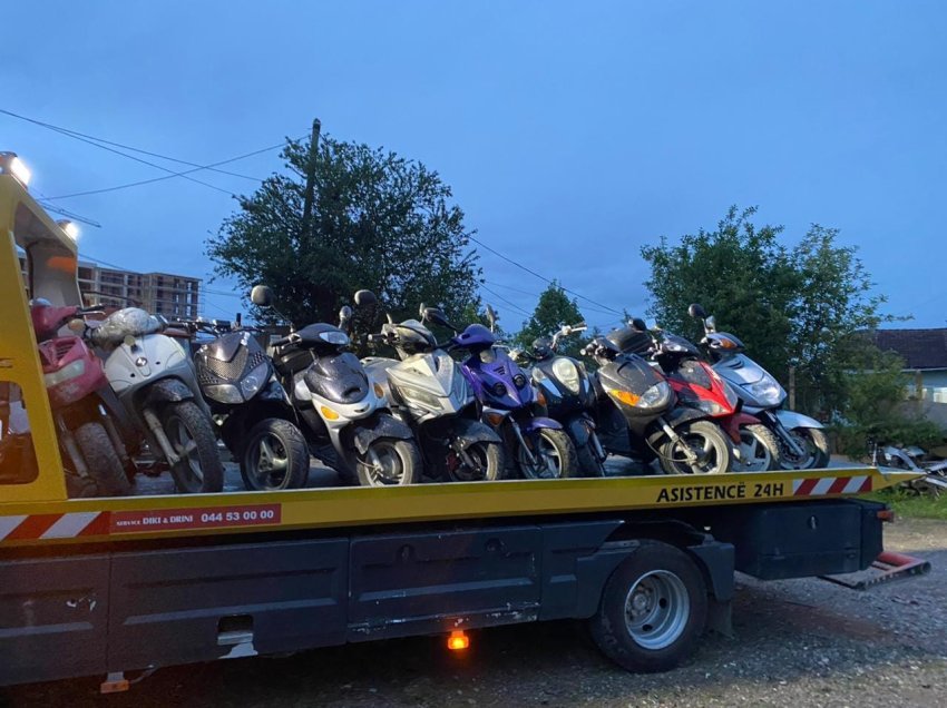 Policia e Gjakovës konfiskon 70 motoçikleta për tre ditë
